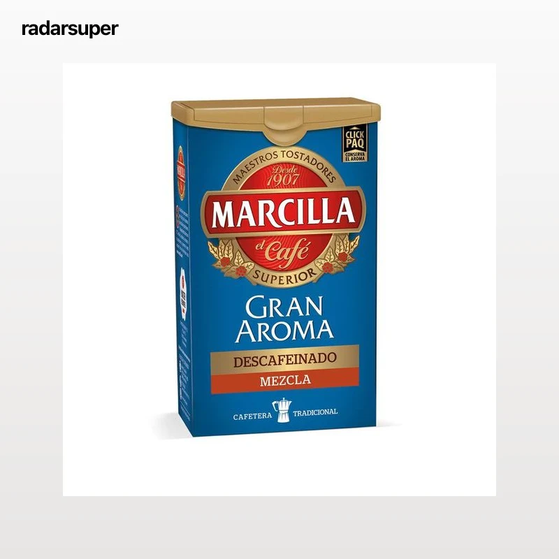 Café molido descafeinado Marcilla 200g mezcla
