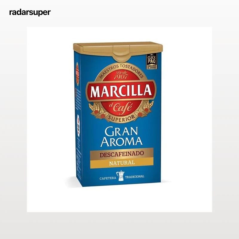 Café molido descafeinado Marcilla 200g tueste natural