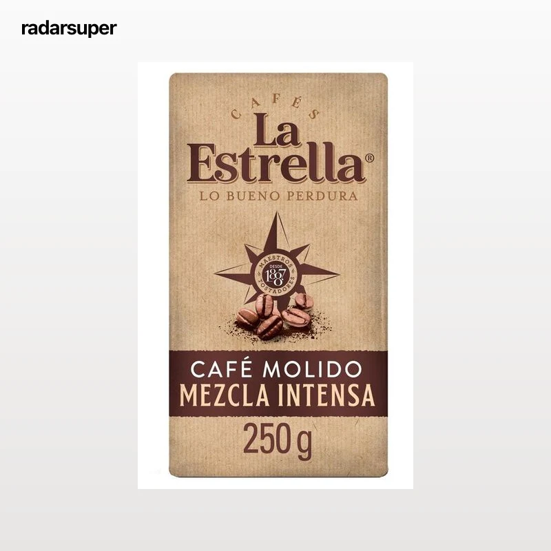 Café molido La Estrella mezcla 250g