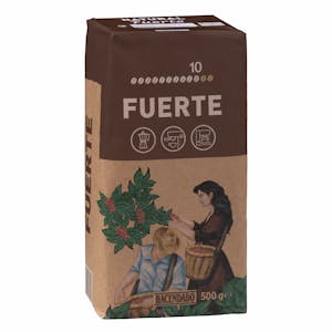 Café molido fuerte