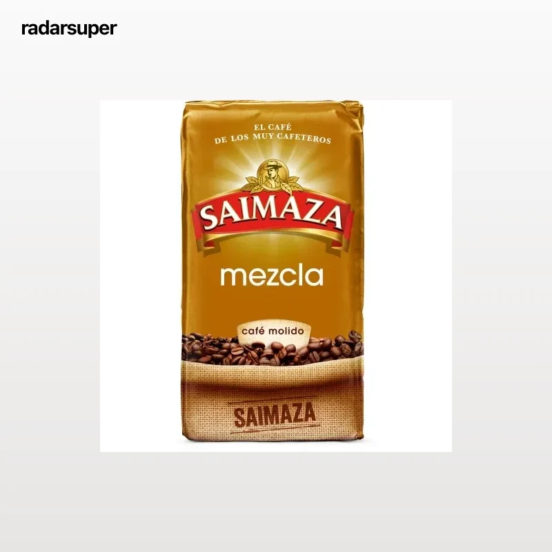 Café molido mezcla natural Saimaza 250 g.