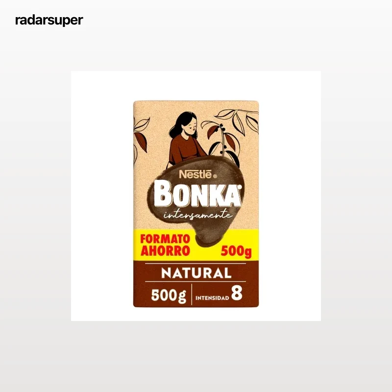 Café Molido Natural Cultivo Sostenible Nestlé Bonka 500 g.
