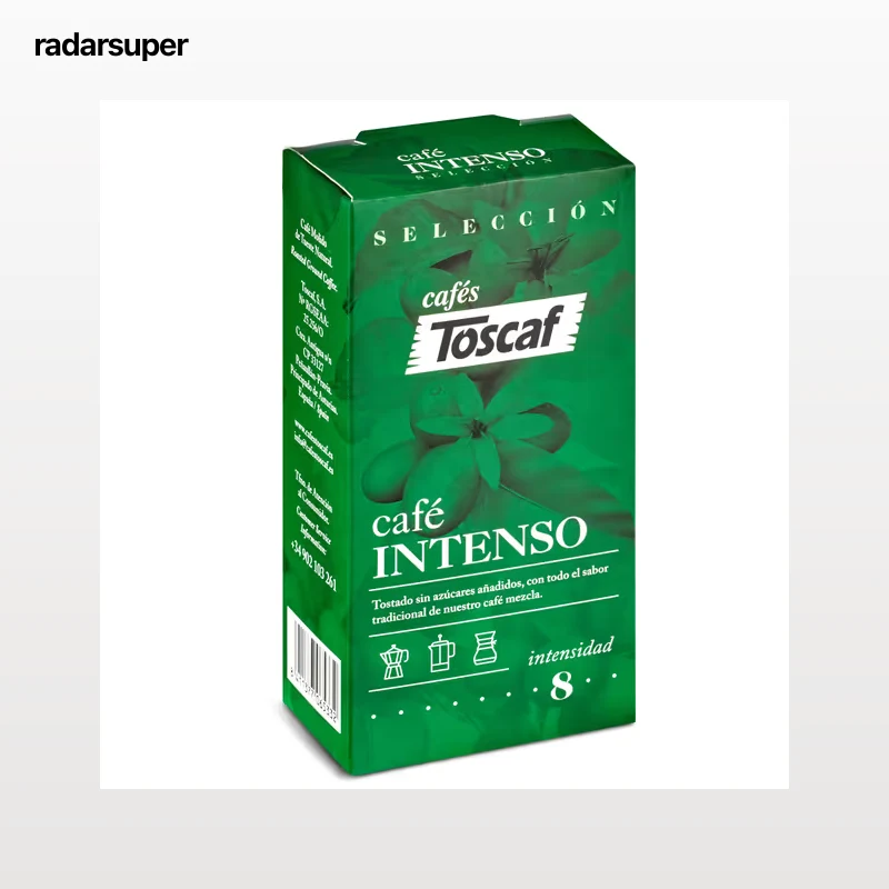 Café molido natural intenso Toscaf 250 g
