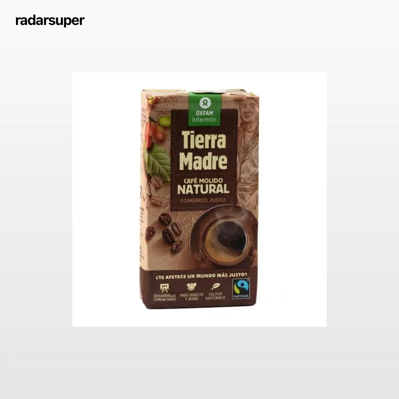 Café molido natural Tierra Madre Oxfam Intermón 250 g.