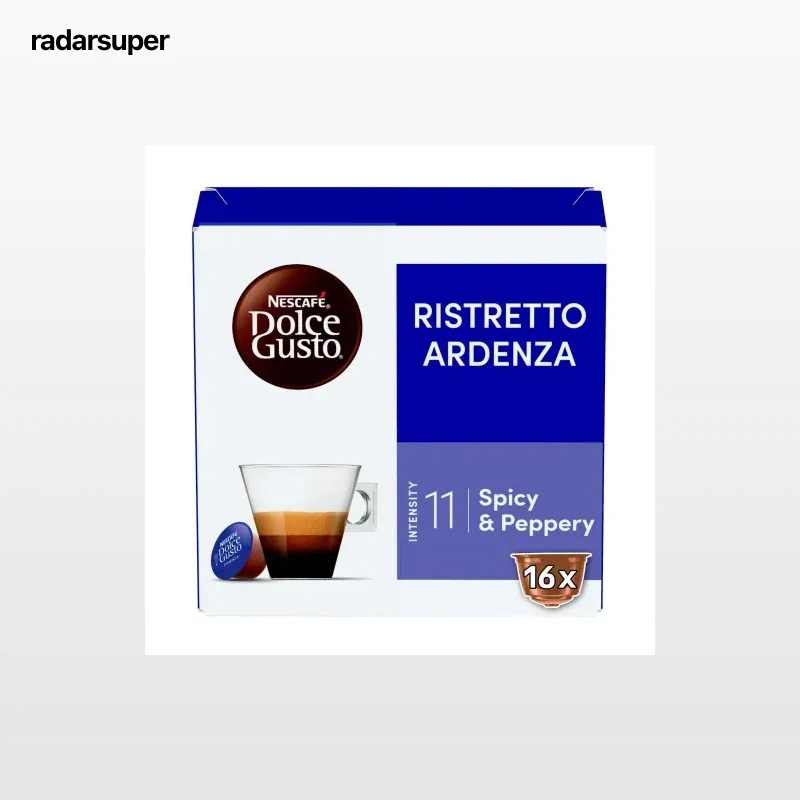 Café ristretto ardenza en cápsulas Nescafé Dolce Gusto 16 ud.