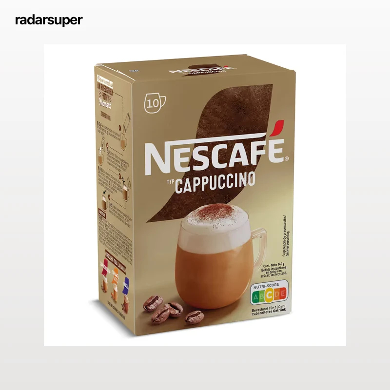 Cafe soluble capuccino Nescafé 140 g
