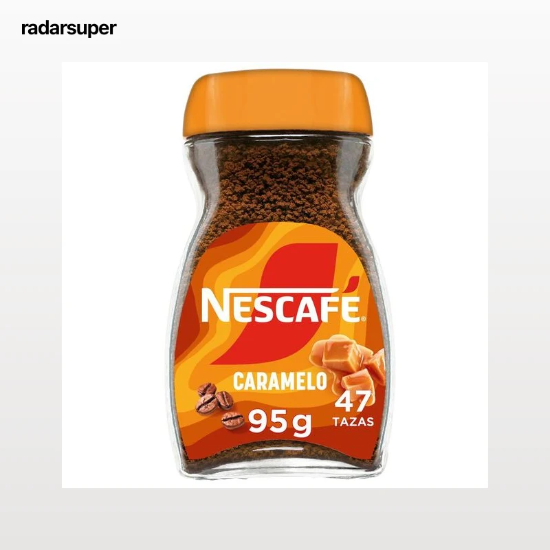 Café soluble de caramelo Nescafé 95g