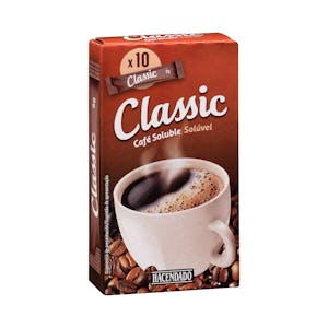 Café soluble classic en sobres