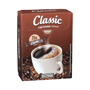 Café soluble classic en sobres