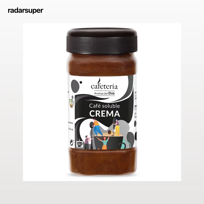 Café soluble crema Dia Cafetería 100 g