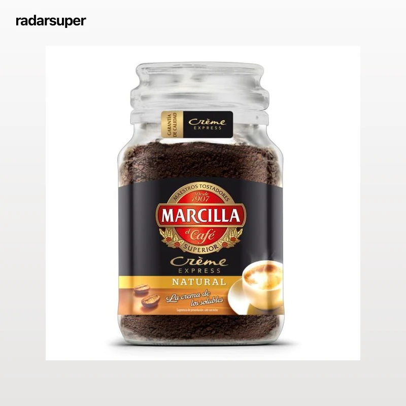 Café soluble crème express Marcilla 200g mezcla natural