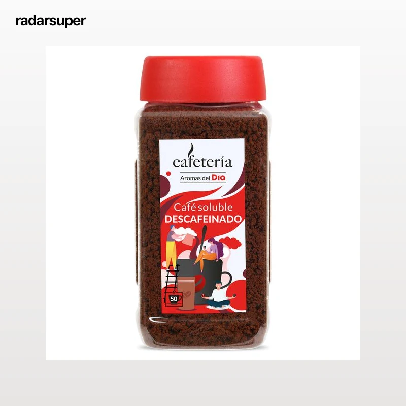 Café soluble descafeinado Dia Cafetería 100 g