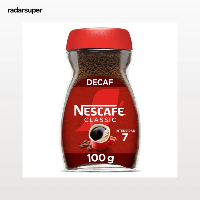 Café soluble descafeinado Nescafé 100 g