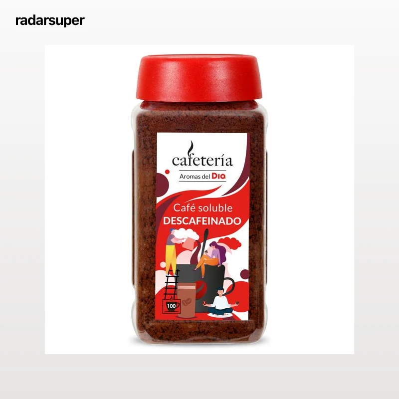 Café soluble descafeinado Dia Cafetería 200 g