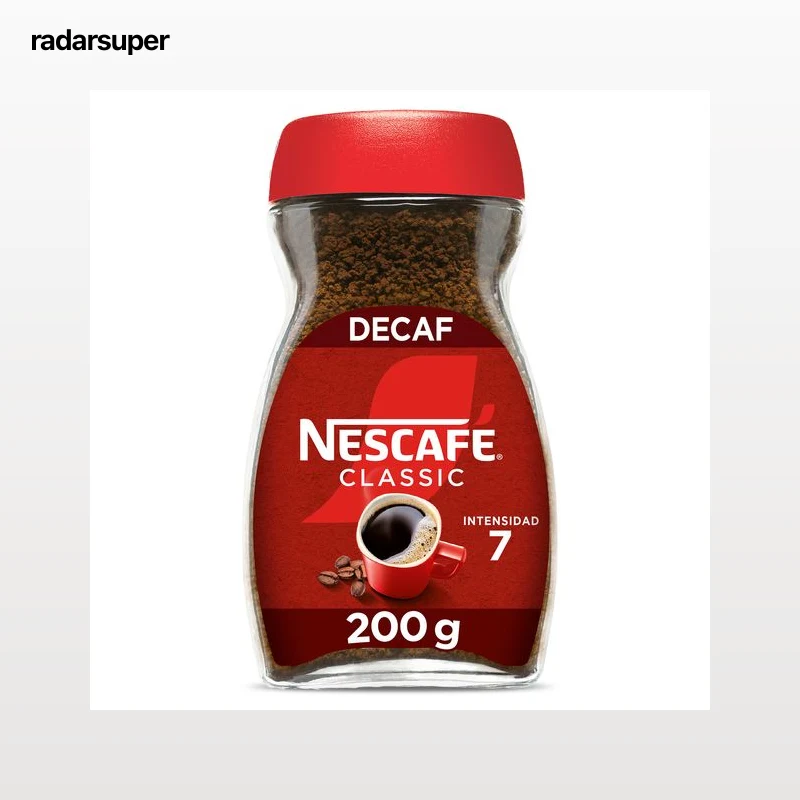 Café soluble descafeinado Nescafé 200 g