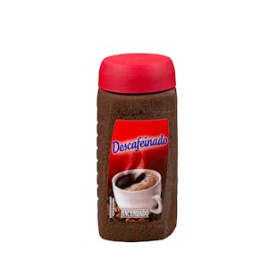 Café soluble descafeinado