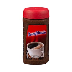 Café soluble descafeinado