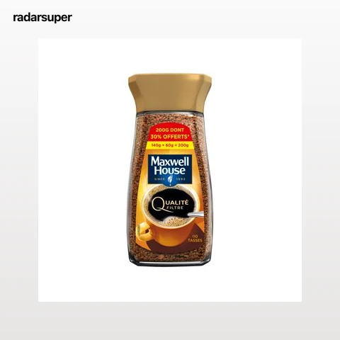 Café soluble filtre MAXWELL