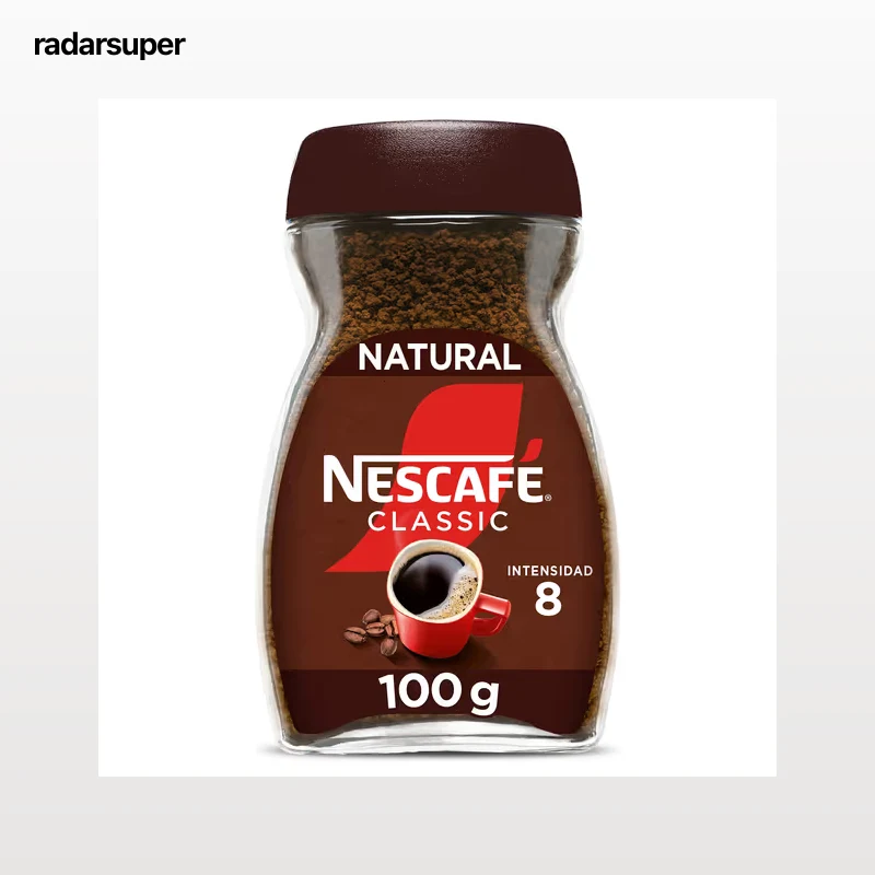Café soluble natural Nescafé 100 g