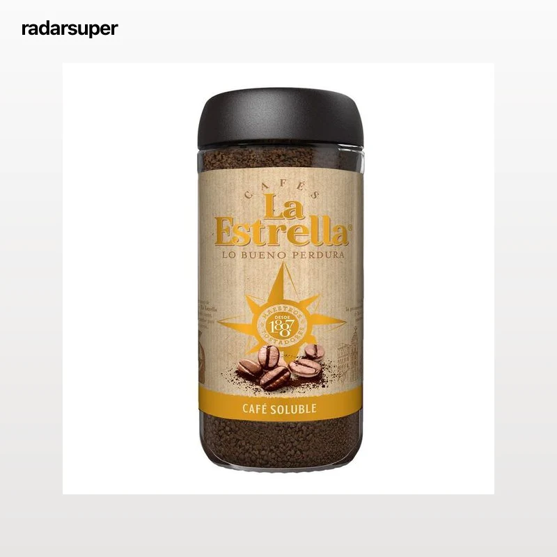 Café soluble natural La Estrella 190g