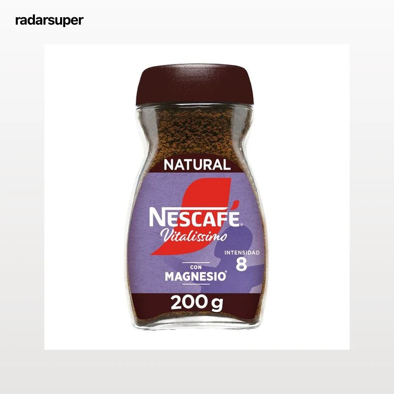 Café soluble natural con magnesio Nescafé Vitalissimo 200g