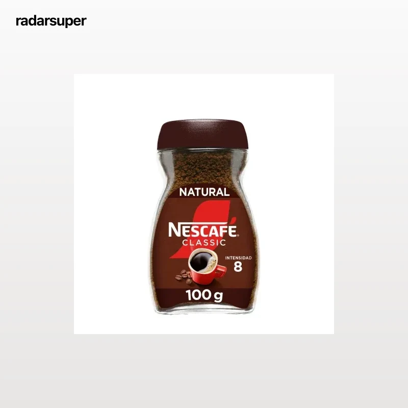 Café soluble natural Nescafé Classic 100 g.