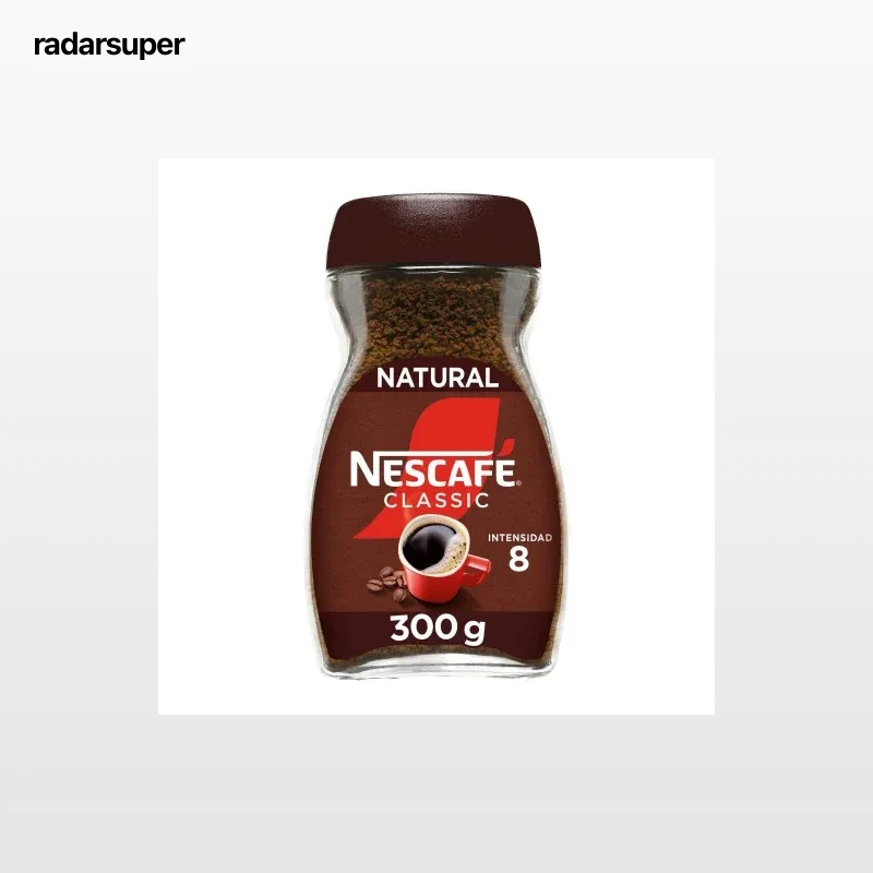 Café soluble natural Nescafé Classic 300 g.