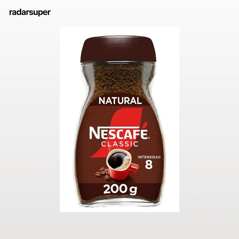 Café soluble Nescafé natural 200g