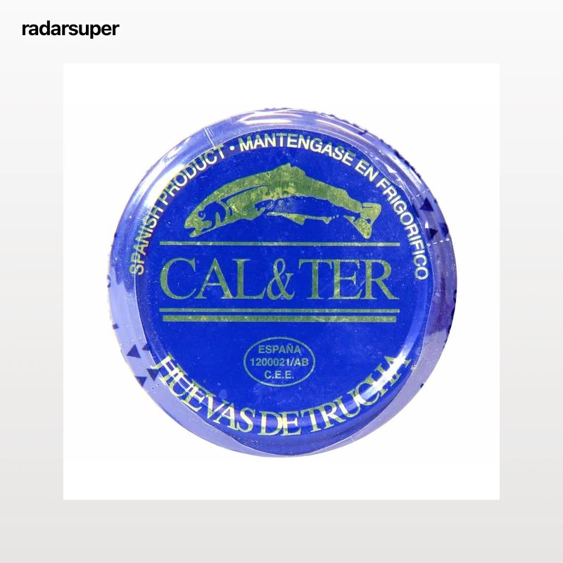 CAL&TER Huevas de trucha CAL&TER 100 g.