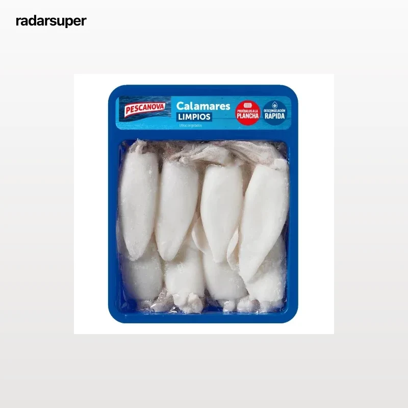 Calamar limpio 400 g.
