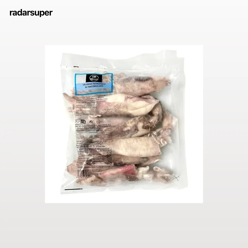 Calamar patagónico Carrefour el Mercado 500 g
