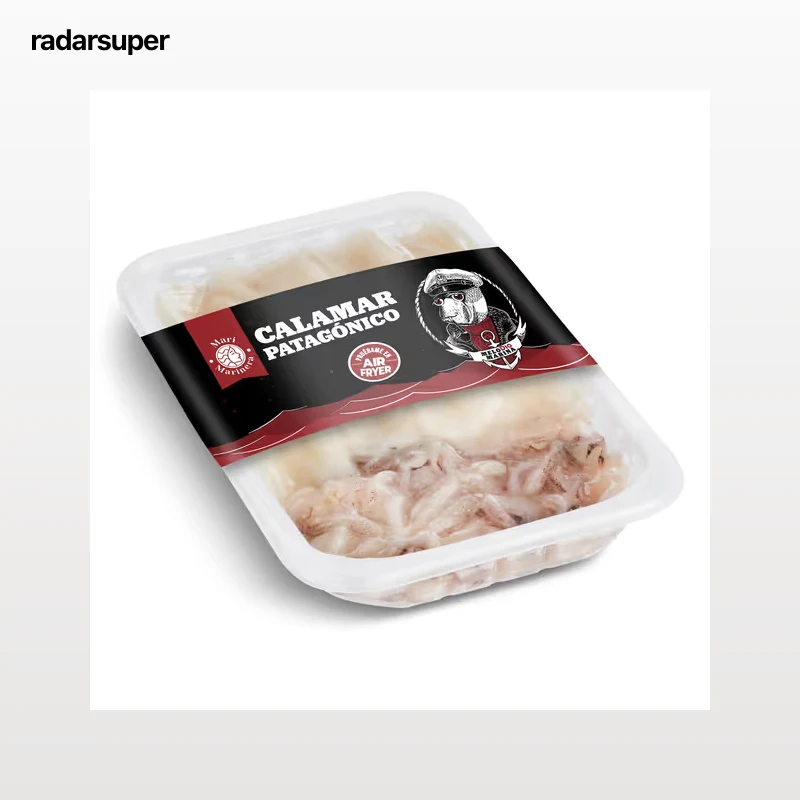 Calamar patagónico entero y limpio Dia Mari Marinera 400 g