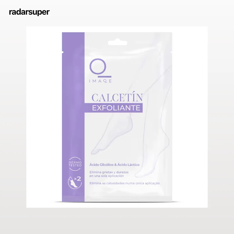 Calcetín exfoliante para pies Dia Imaqe 2 unidades