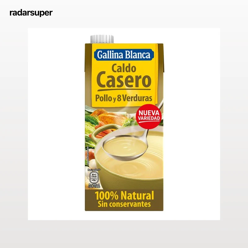 Caldo casero de pollo y verdura Gallina Blanca 1l