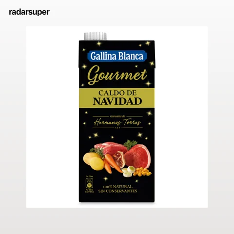 Caldo gourmet de Navidad Gallina Blanca 1 L