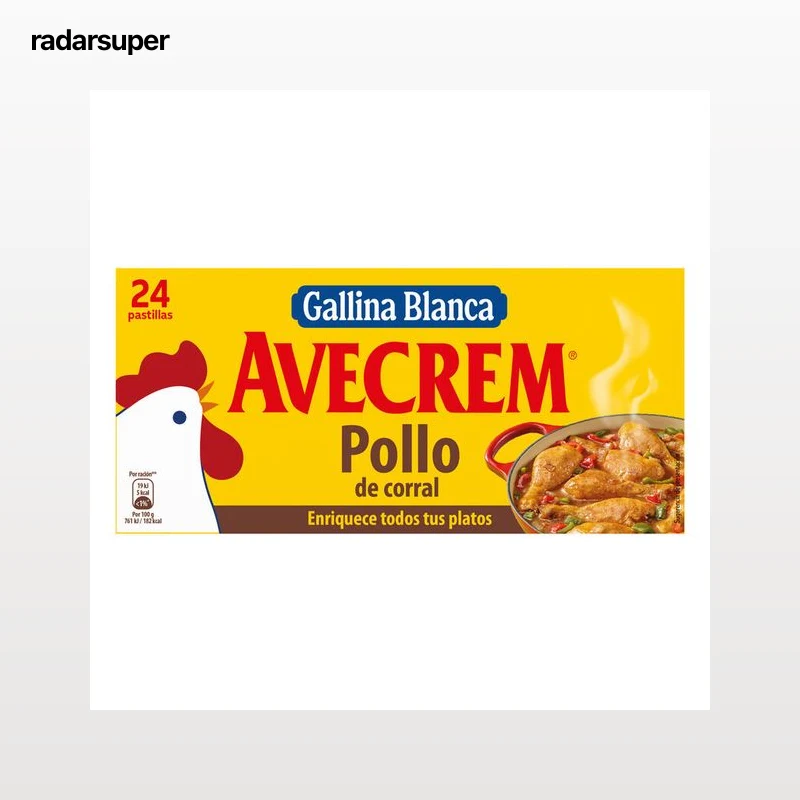 Caldo en pastillas Avecrem 24u pollo
