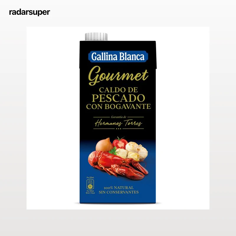 Caldo de pescado gourmet Gallina Blanca 1 L