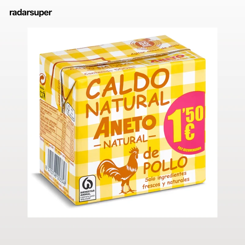 Caldo de pollo Aneto 500 ml