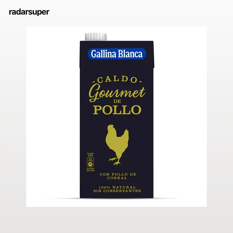 Caldo de pollo gourmet Gallina Blanca 1 L