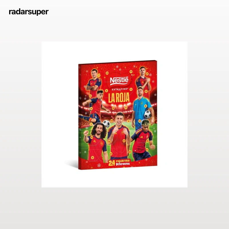 Calendario de Adviento Nestlé Extrafino La Roja 85 g.