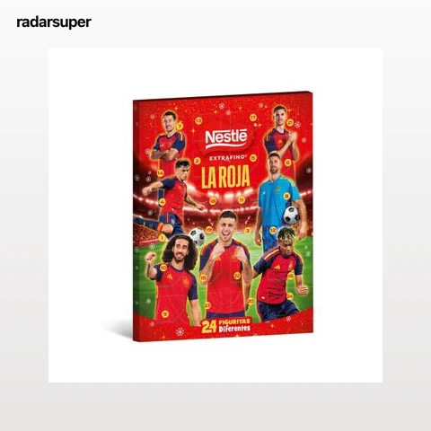 Calendario de Adviento Nestlé Extrafino La Roja 85 g.
