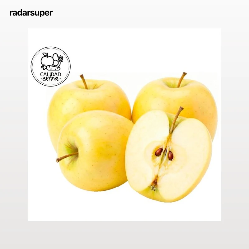 CALIDAD EXTRA Manzanas Golden al peso.