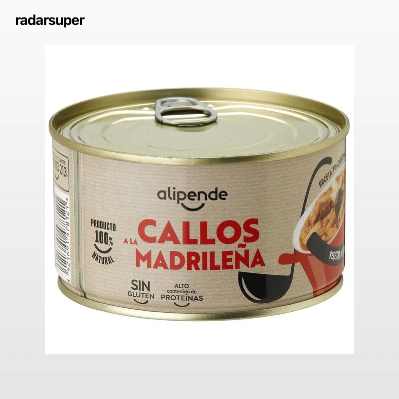 Callos Alipende 380g a la madrileña receta tradicional