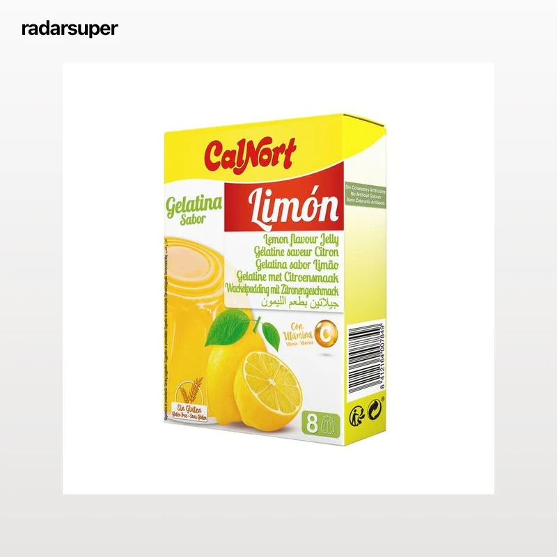 CALNORT Gelatina de limón 170 g