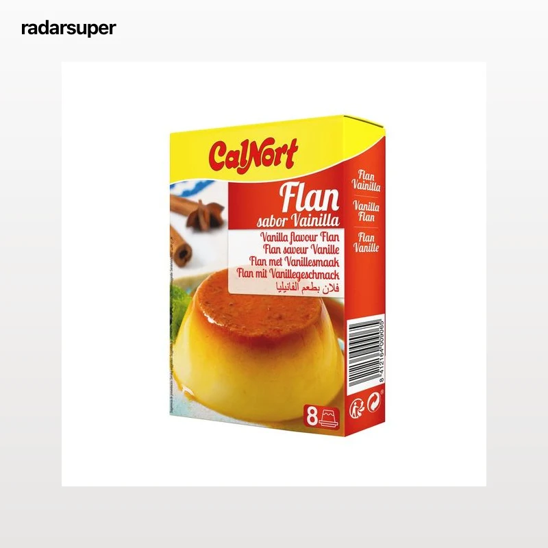 CALNORT Preparado de Flan de Vainilla 130 g