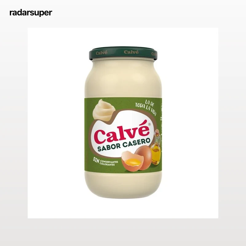 CALVÉ Mayonesa casera frasco 430 ml.