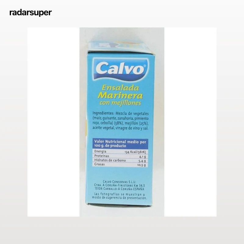 CALVO Ensalada marinera con Mejillones 150 gr.