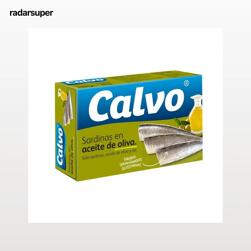 CALVO Sardinas en aceite de oliva 84 g.