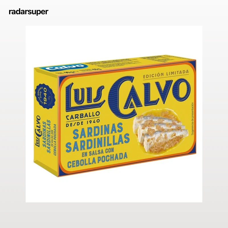 CALVO Sardinillas con cebolla 63g