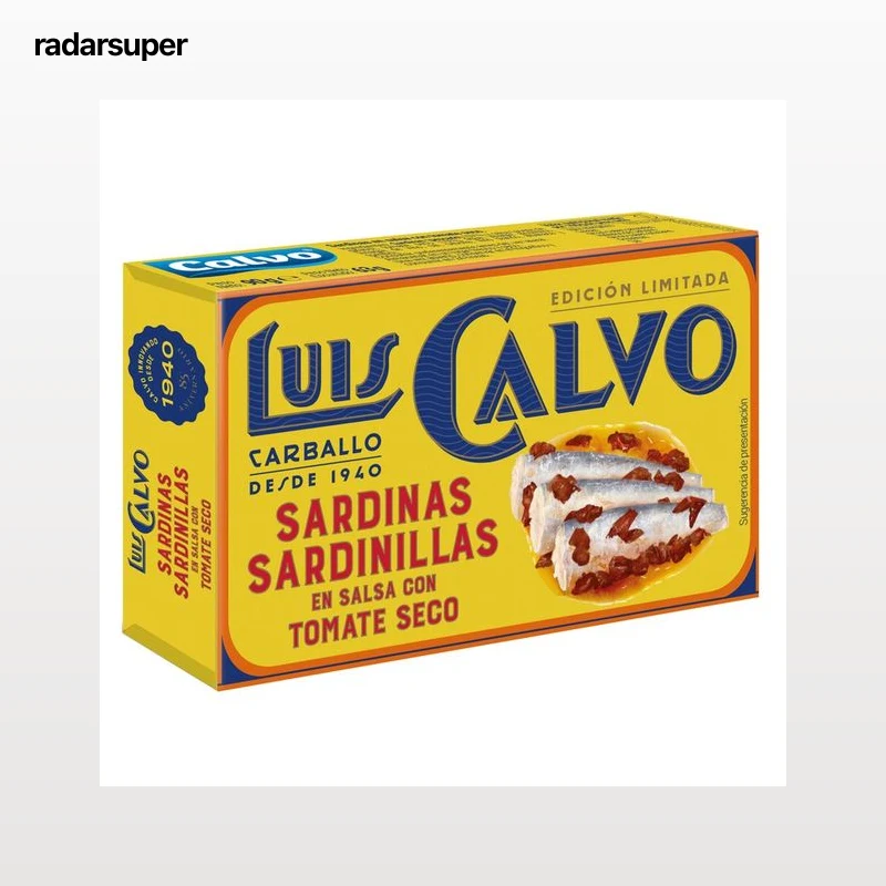 CALVO Sardinillas con tomate seco 63g